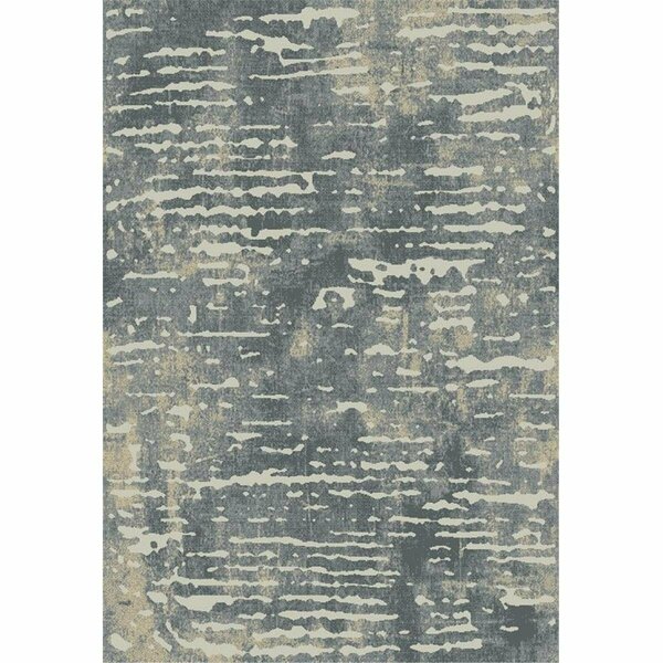 Mayberry Rug 7 ft. 10 in. x 9 ft. 10 in. Denver Slate Area Rug, Gray DN8316 8X10